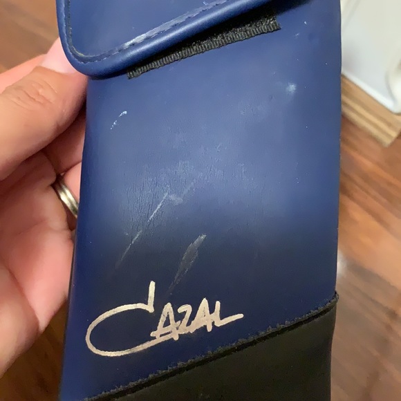 True vintage Cazal sunglasses White and gold tone - Picture 11 of 11